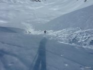 il canalino arato dai Gasati