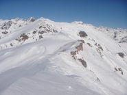 l'intera cresta per il Grifone