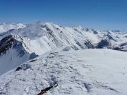 vetta ,in fondo tete de Fer