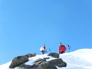 Ilenia e Davide in cima