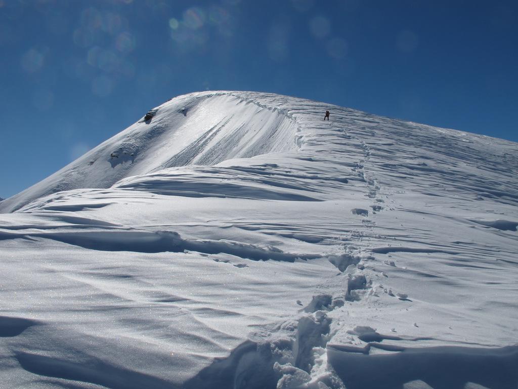 La Punta Vergia come appare dal colle dei Founs