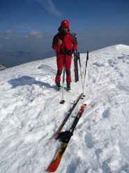 il socio in vetta