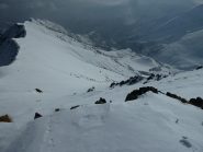 Pendio Sud-Est visto dalla cima