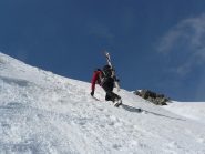 In uscita sul secondo canalino