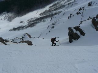 imbocco primo canalino