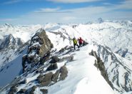 Sull'ometto di vetta