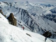 Quasi sulla spalla Sciistica  