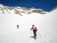 Pendii a Sud in vista della Vetta