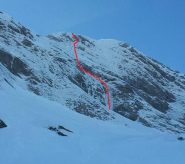 La parete e il tracciato