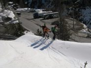 I soci al termine della discesa