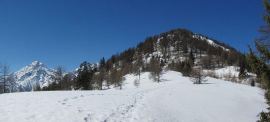 La vetta in lontananza