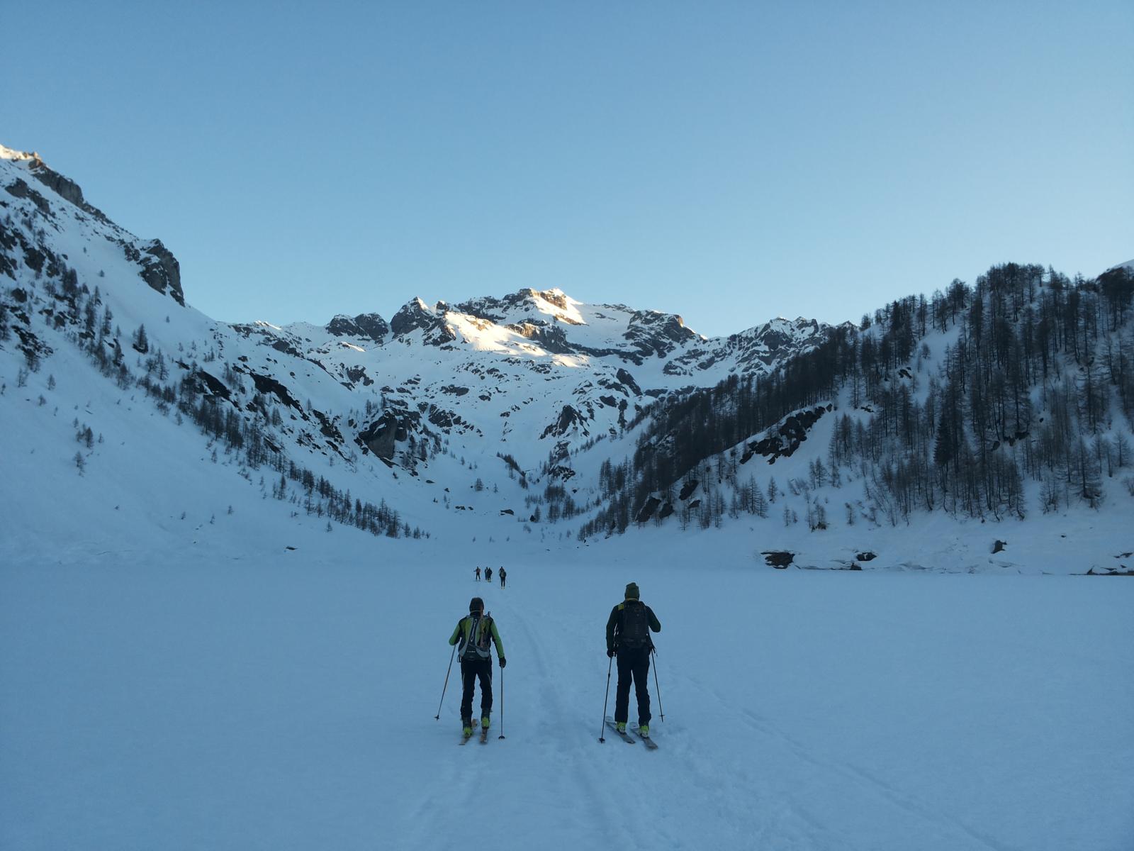 primo sole sull'Arbola