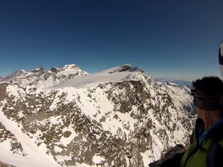 Cima Jazzi,Stralhorn,Rimpfichhorn e i Mischabel