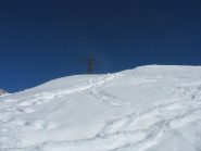 si vede la croce di vetta