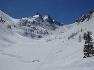 Il Vallone di Collalunga dal Lago di S.Bernolfo