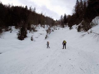 attraversamento del canalone
