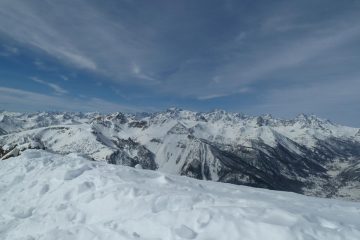 vista verso Ecrins e Oisans