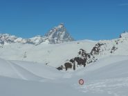 il Cervino visto dal colle