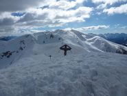 in cima