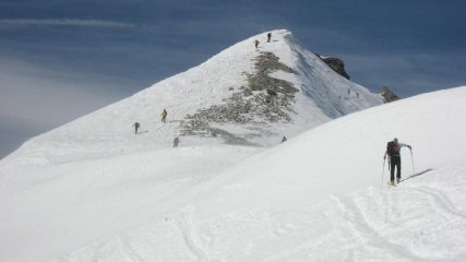 salita e discesa dalla punta