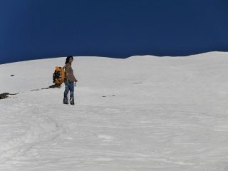 in alto tanta neve
