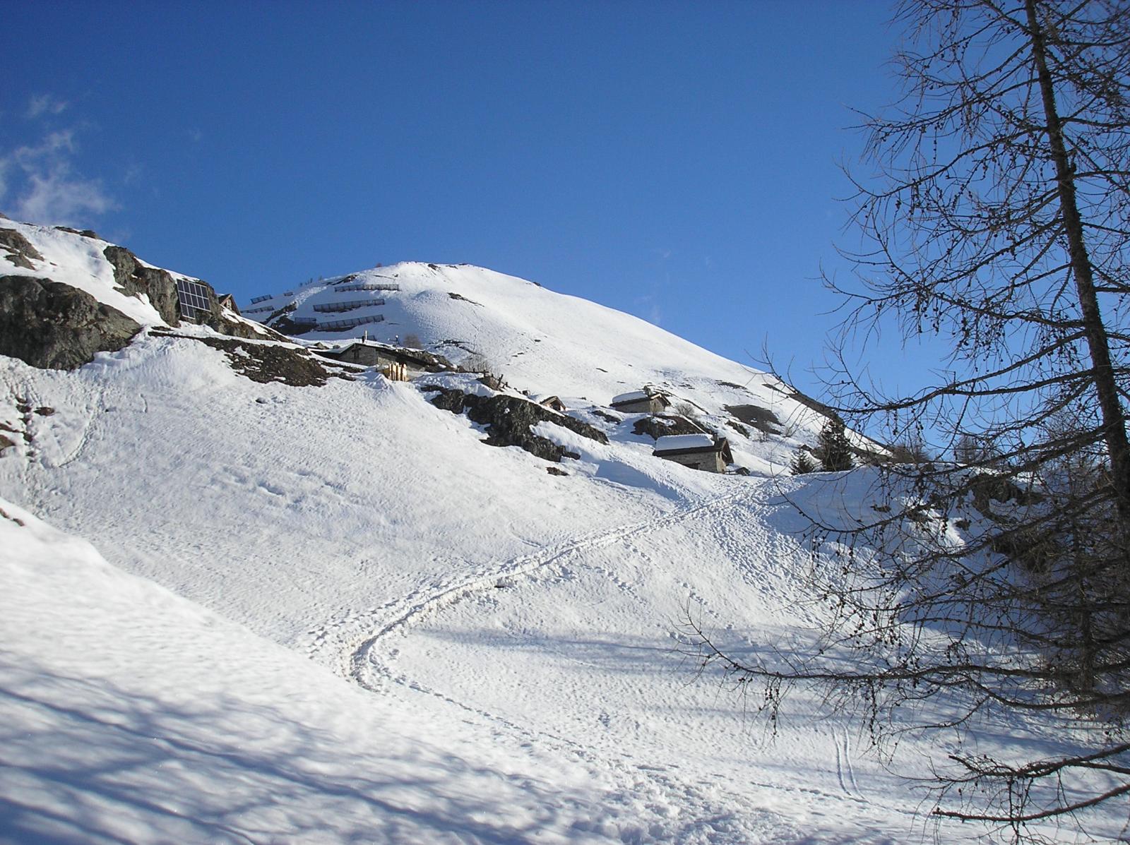 in prossimita' del rifugio
