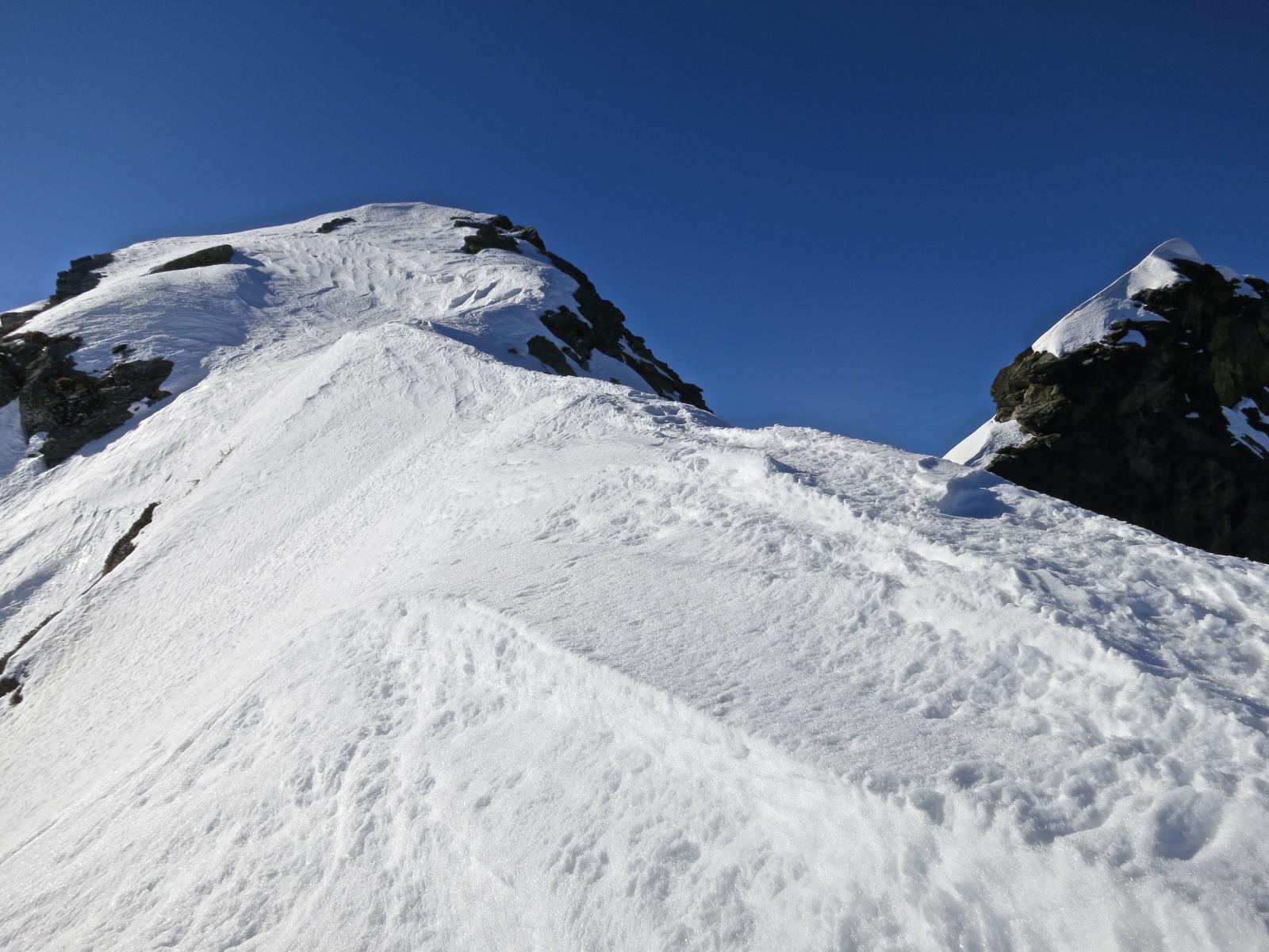 anticima di Cima Battaglia a sx, altra anticima! sulla dx