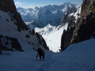 in salita al nevaio