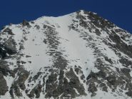 la parete di oggi. noi siamo scesi a dx