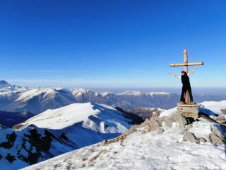 luca stanco e felice in cima 