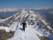 Il Monte Lago in secondo piano