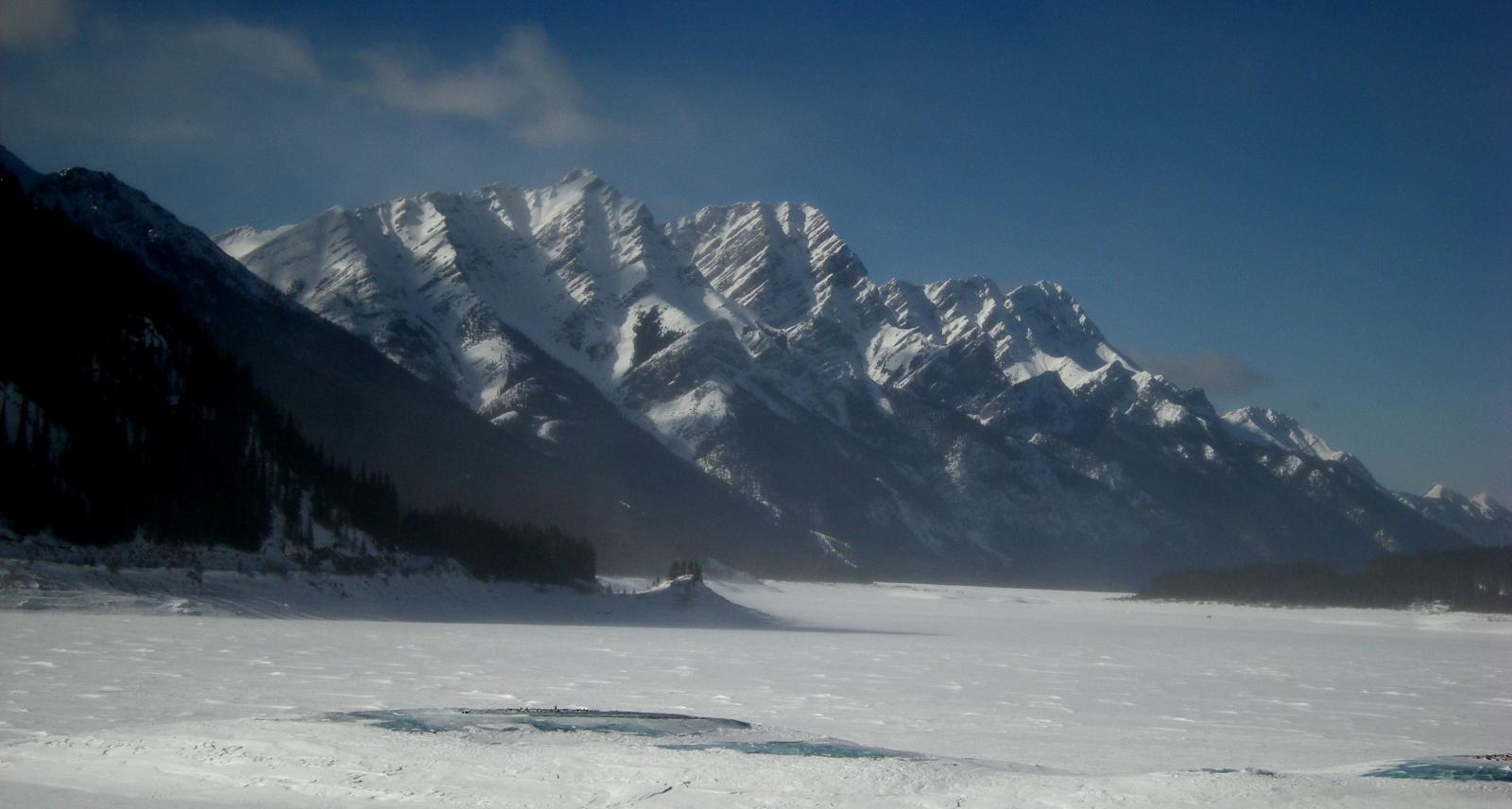 lo Spray Lake a quota 1700 m