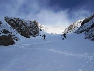 Sopra di noi il percorso diretto