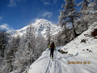 salendo alla Chalanche Ronde
