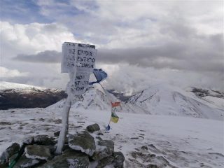 oggi poco panorama, ma....tanto vento