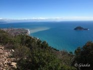 Panorama dal sentiero dell'Onda verso Albenga