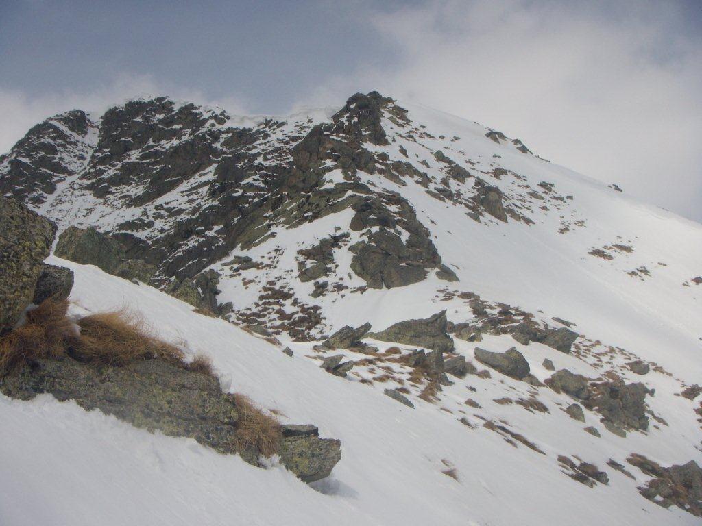 un tratto della salita