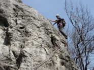 Sul muretto dell'ottavo tiro