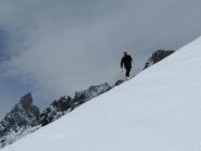 Traversi finali sulle morene del Pavillon