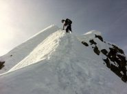 tratto di cresta impegnativo