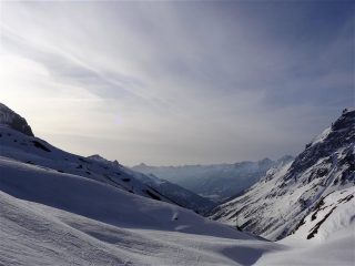 salendo al mattino