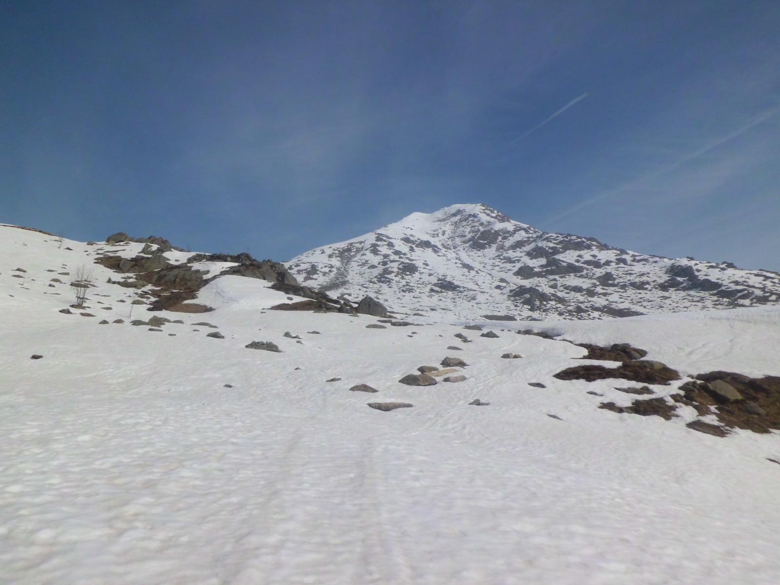 La cima da sopra Pian del Lupo