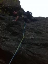 Il muretto di attacco del secondo tiro