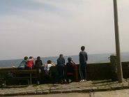 Ma cosa staranno guardando? 