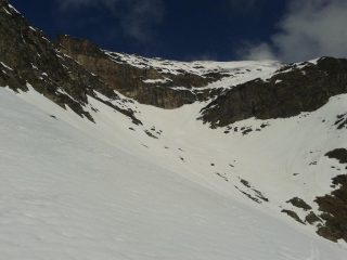 in discesa
