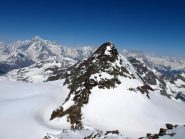 Doravidi e sullo sfondo Monte Bianco
