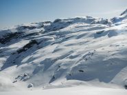 i morbidi pendii che portano al ciorgneva