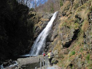 Alla cascata dell'Ovarda