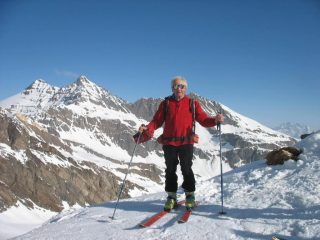 un po' di sosta sopra il canalino