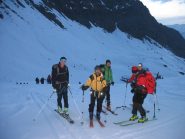 albeggia sopra il rifugio